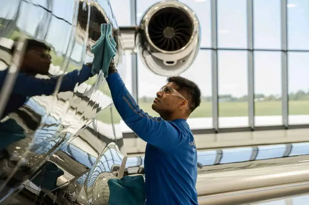 trusted certified aircraft detailers at ClearWing Aviation Orlando Florida