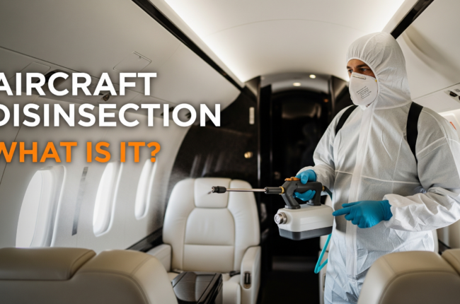 aircraft disinsection explained for Florida international flight operators